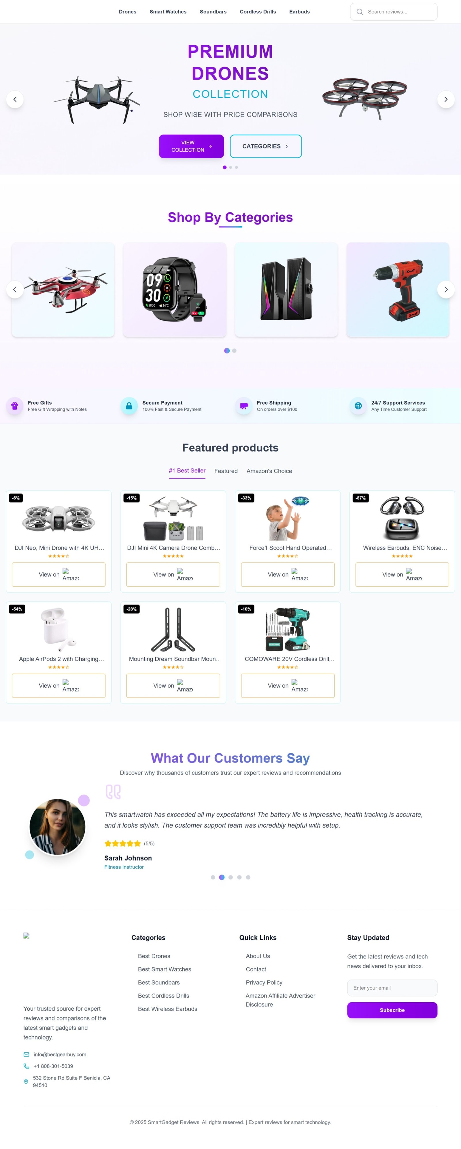 BestGearBuy – Affiliate Product Discovery Platform